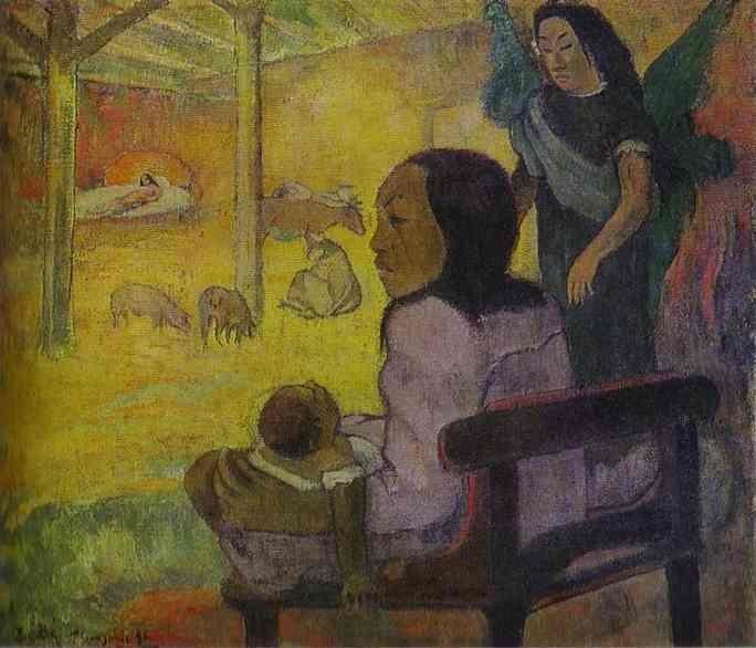 Baby by Eugène Henri Paul Gauguin