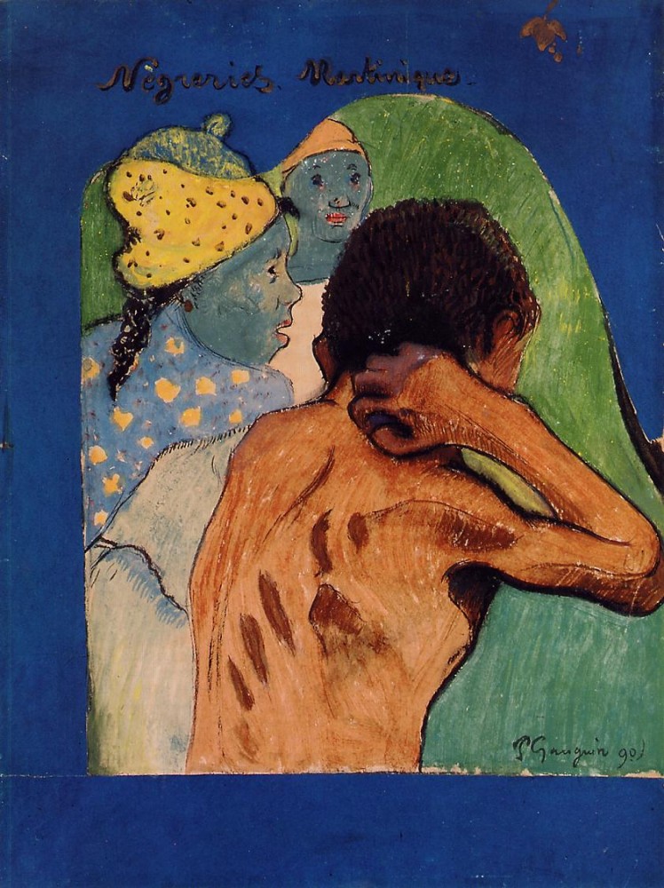 Negreries Martinique by Eugène Henri Paul Gauguin
