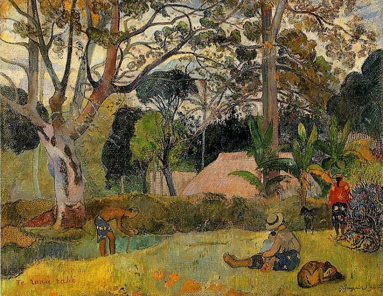The Big Tree by Eugène Henri Paul Gauguin