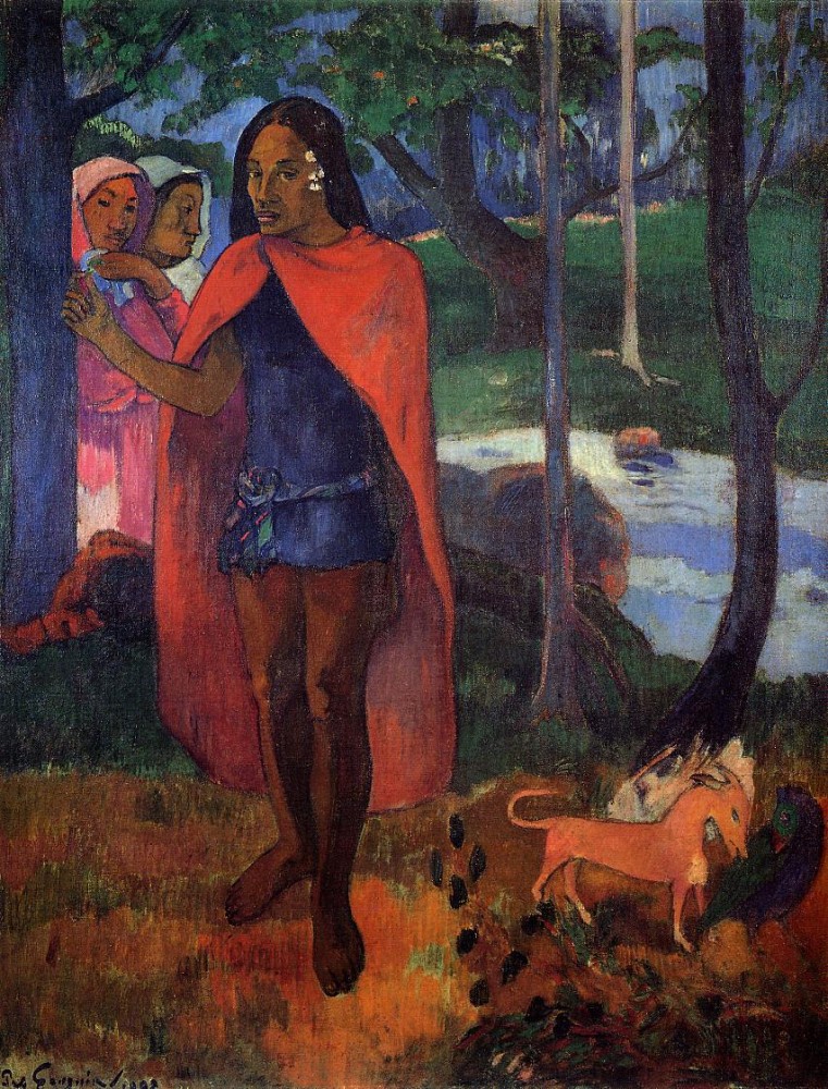 The Magician Of Hivaoa by Eugène Henri Paul Gauguin