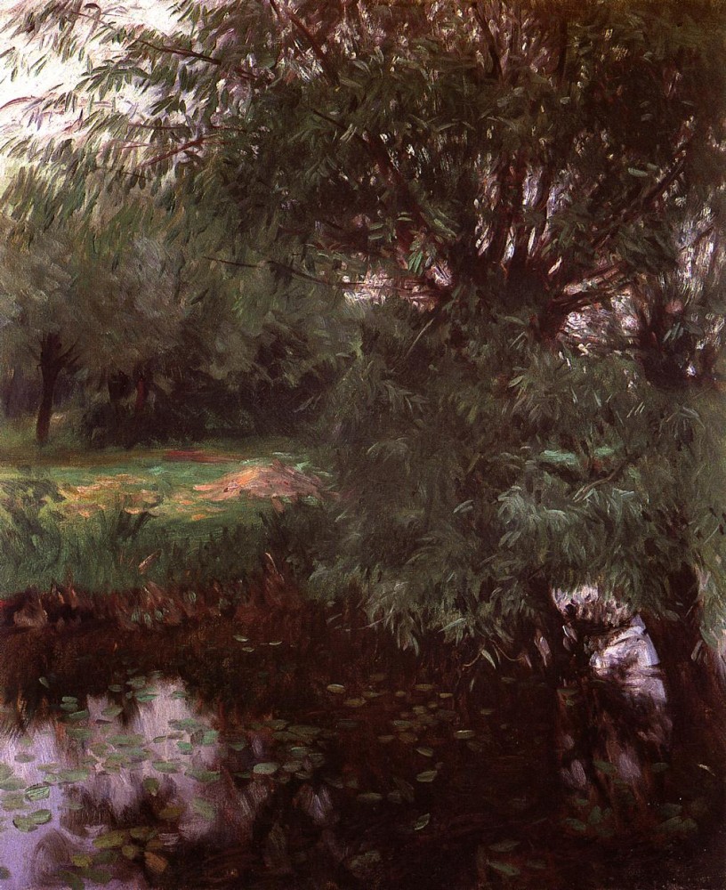 A Backwater at Wargrave by John Singer Sargent