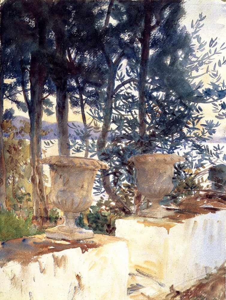 Corfu The Terrace by John Singer Sargent
