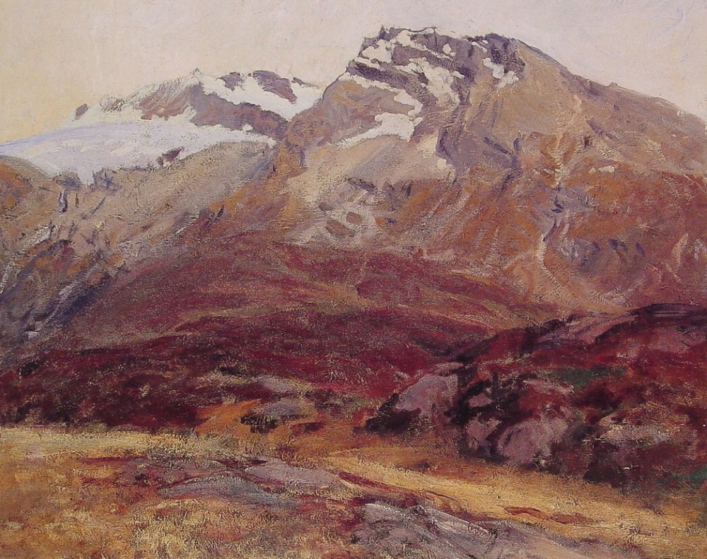 Down from Mont Blanc by John Singer Sargent