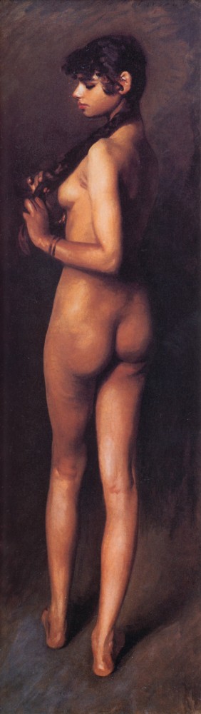 Nude Egyptian Girl by John Singer Sargent