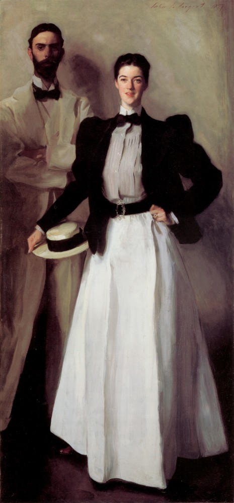 Mr and Mrs Isaac Newton Phelps Stokes by John Singer Sargent
