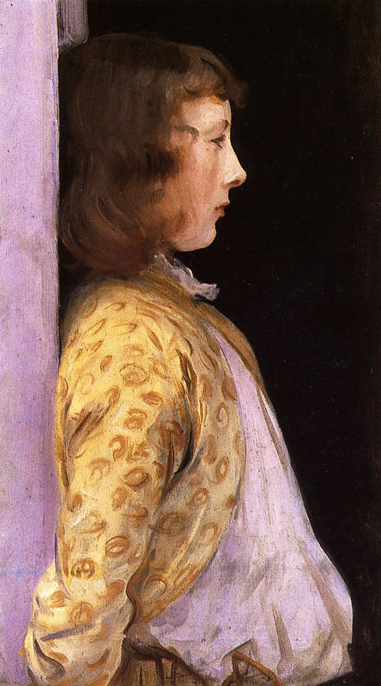 Portrait of Dorothy Barnard by John Singer Sargent