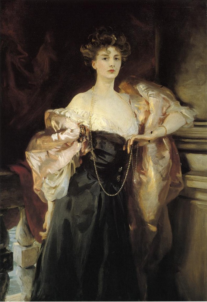 Portrait of Lady Helen Vincent Viscountess d-Abernon by John Singer Sargent