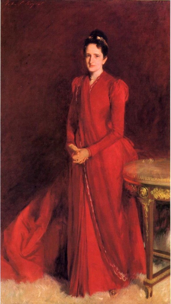 Portrait of Mrs. Elliott Fitch Shepard aka Margaret Louisa Vanderbilt by John Singer Sargent