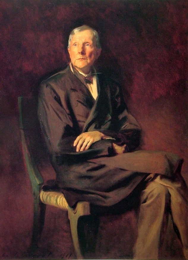John D Rockefeller by John Singer Sargent