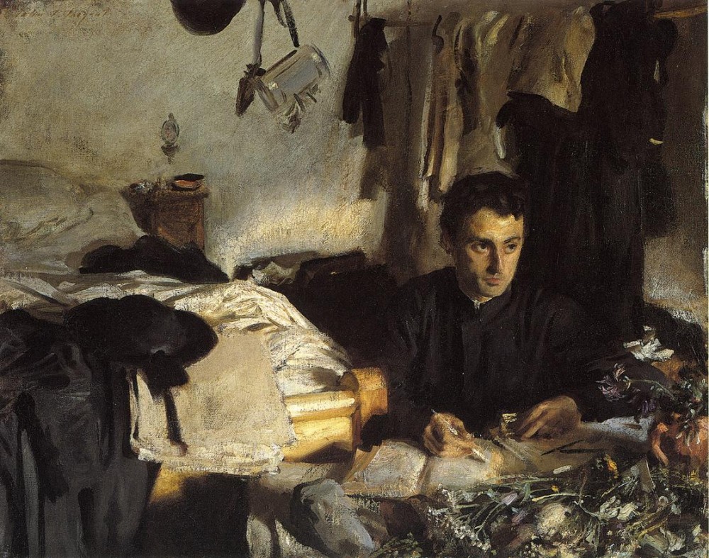 Padre Sebastiano by John Singer Sargent