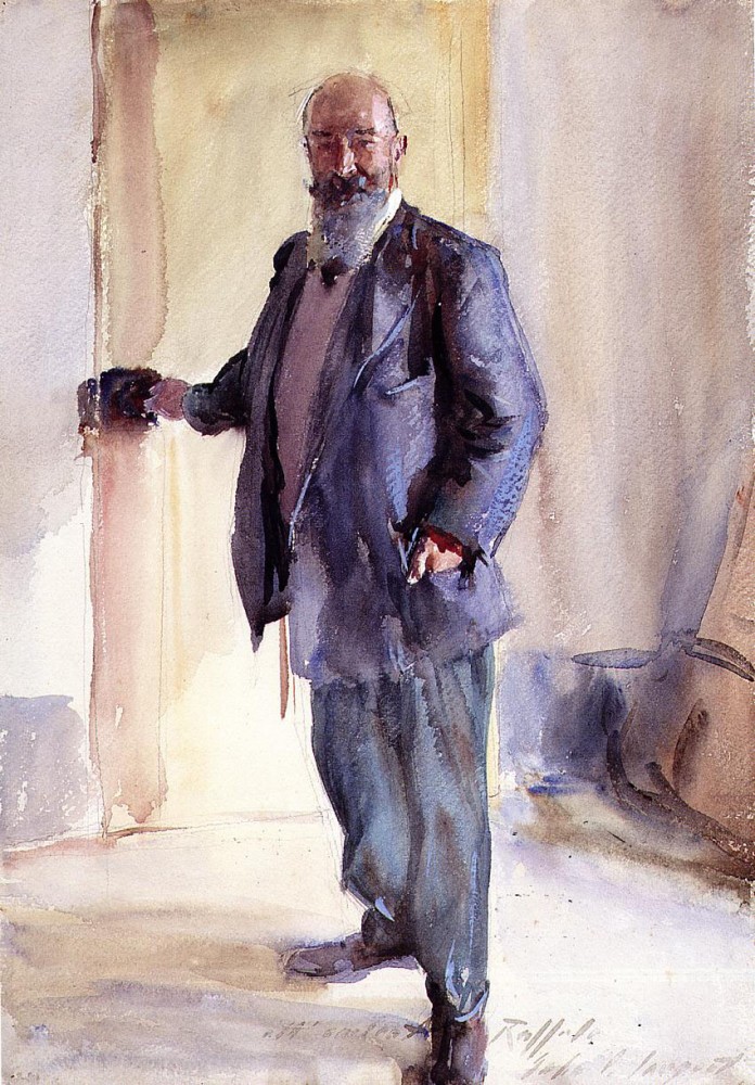 Portrait of Ambrogio Raffele by John Singer Sargent