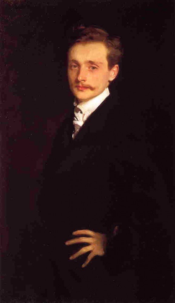 Portrait of Leon Delafosse by John Singer Sargent