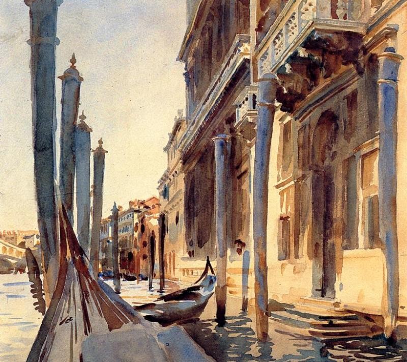 Grand Canal, Venice by John Singer Sargent