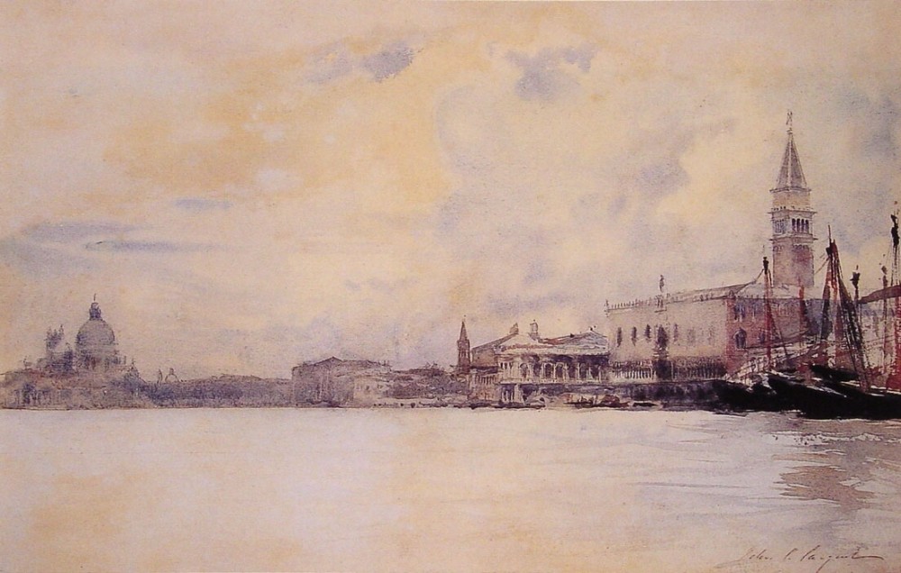 Entrance to the Grand Canal by John Singer Sargent