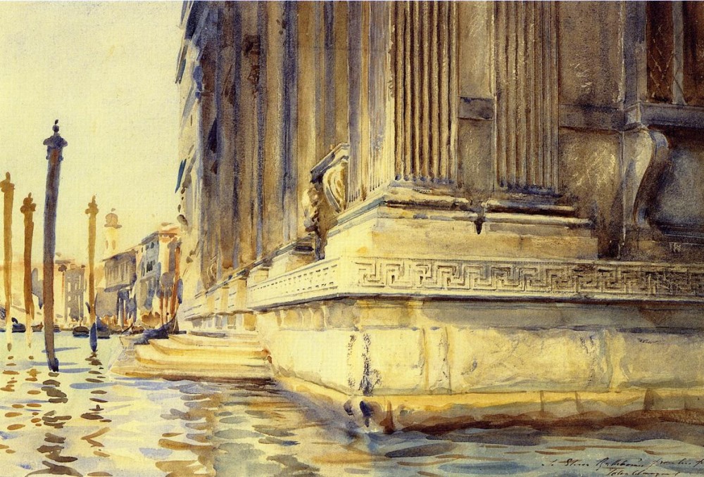 Palazzo Grimani by John Singer Sargent