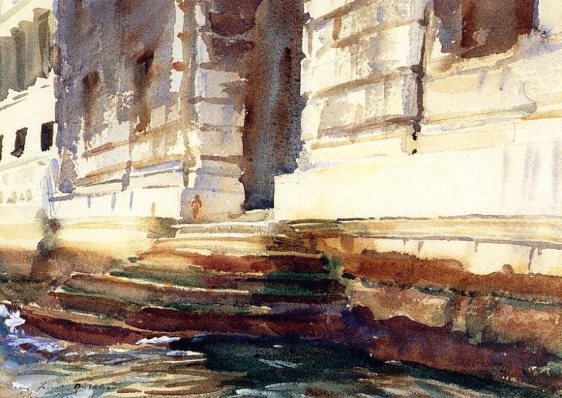 Steps of a Palace by John Singer Sargent