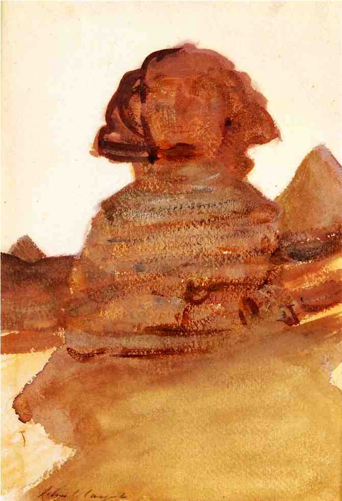 The Sphinx by John Singer Sargent