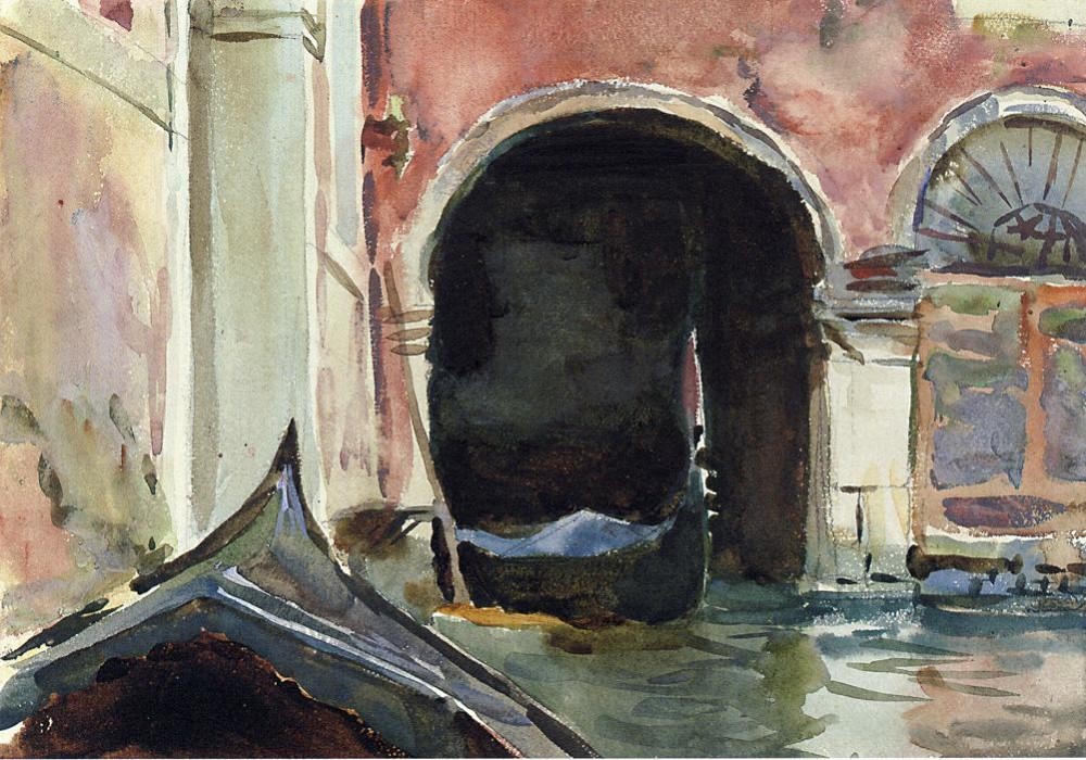 Venetian Canal2 by John Singer Sargent