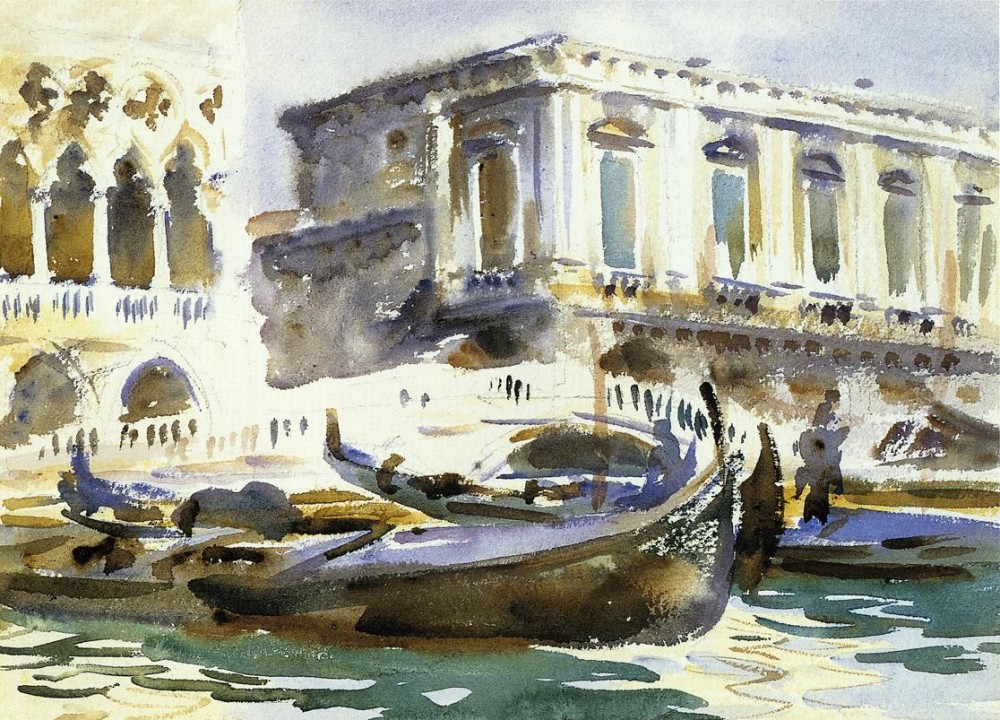 Venice The Prison by John Singer Sargent