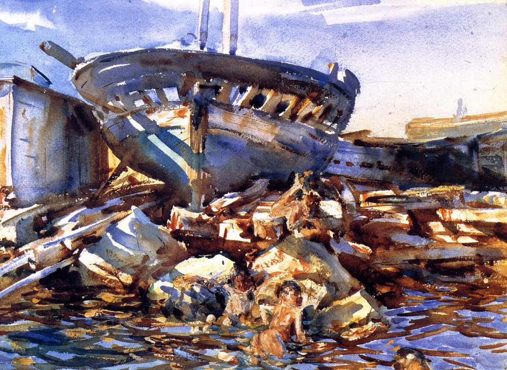 Flotsam and Jetsam by John Singer Sargent