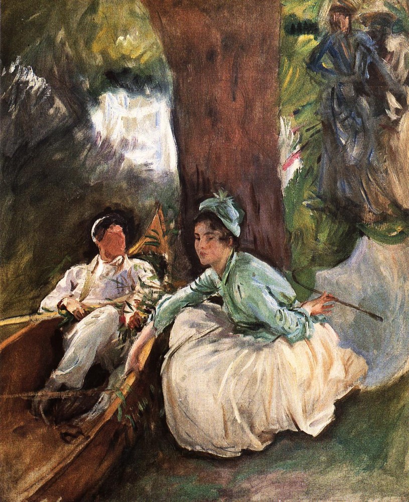 By the River by John Singer Sargent