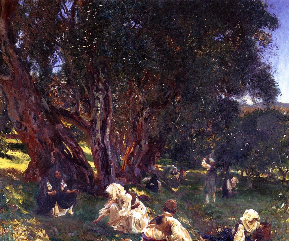 Albanian Olive Pickers by John Singer Sargent