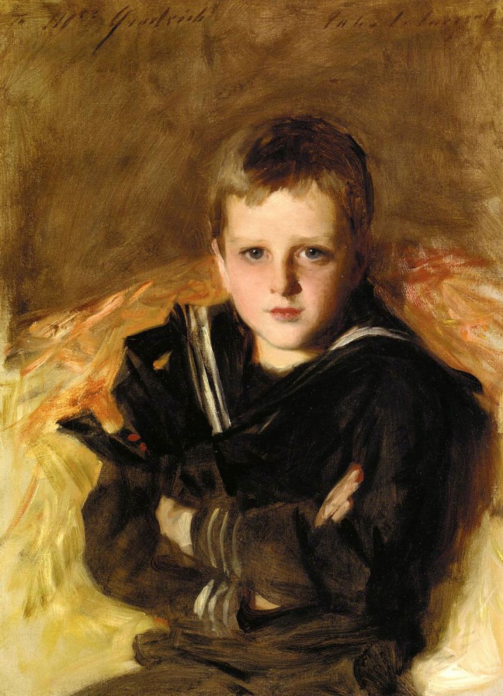 Portrait of Caspar Goodrich by John Singer Sargent