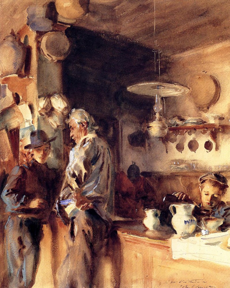 A Spanish Interior by John Singer Sargent