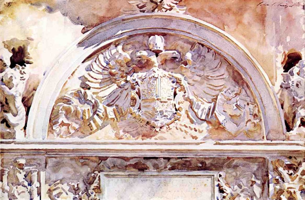 Escutcheon of Charles V by John Singer Sargent