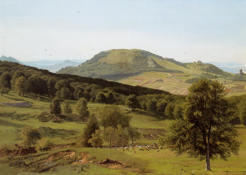 Landscape Hill and Dale by Albert Bierstadt