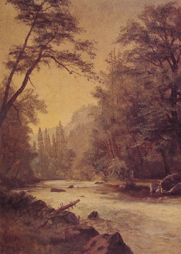 Lower Yosemite Valley by Albert Bierstadt