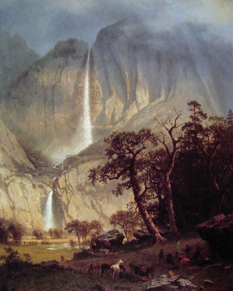 Cho-looke by Albert Bierstadt
