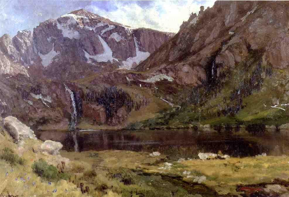 Mountain Lake by Albert Bierstadt