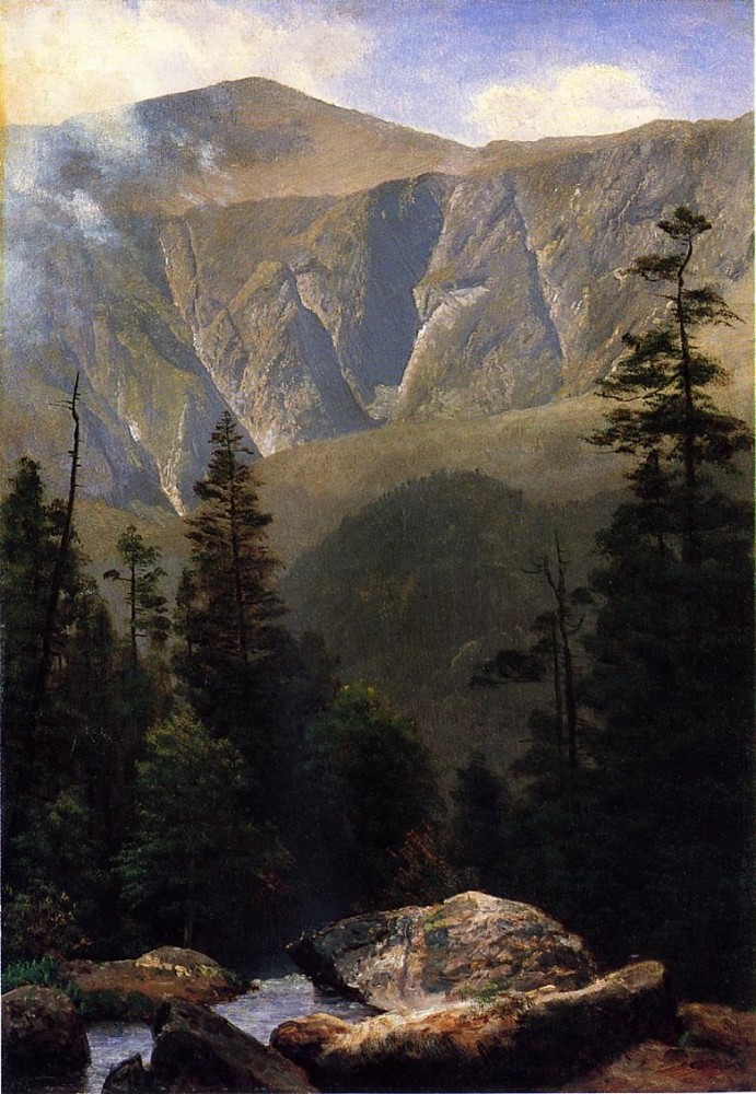 Mountainous Landscape by Albert Bierstadt