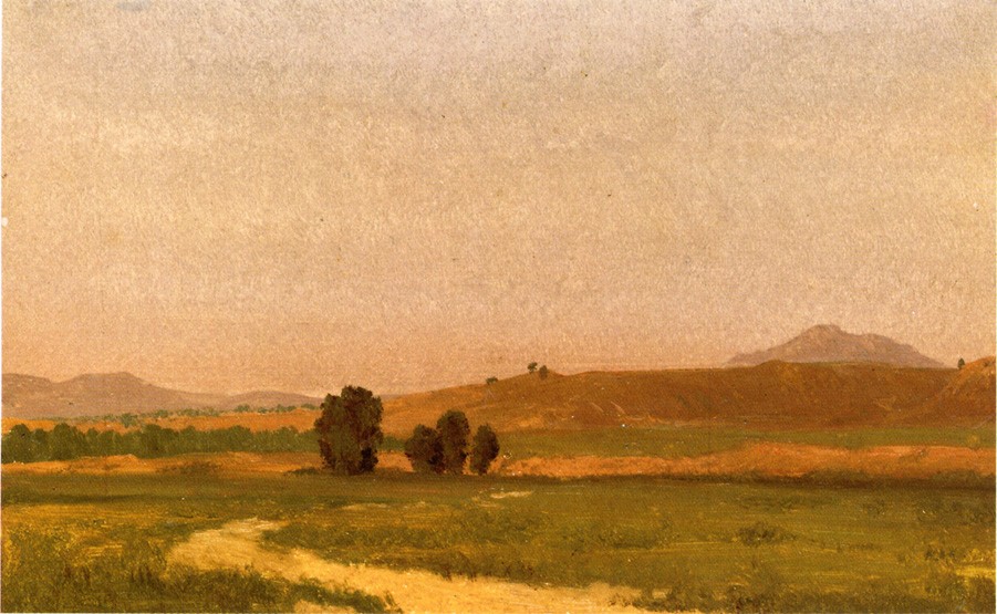 Nebraska On the Plains by Albert Bierstadt