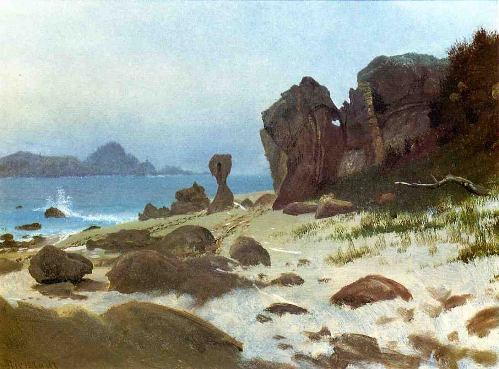 Bay of Monterey by Albert Bierstadt