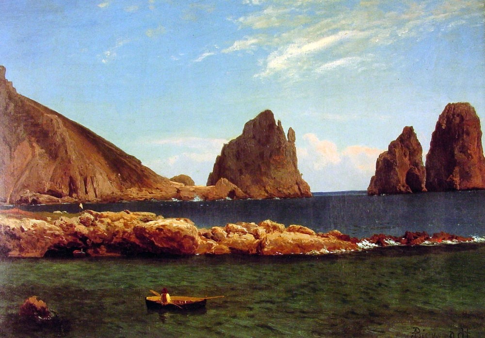 Capri by Albert Bierstadt