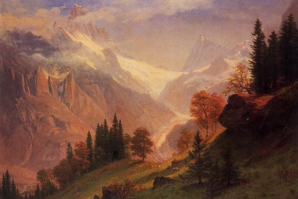 View of the Grunewald by Albert Bierstadt