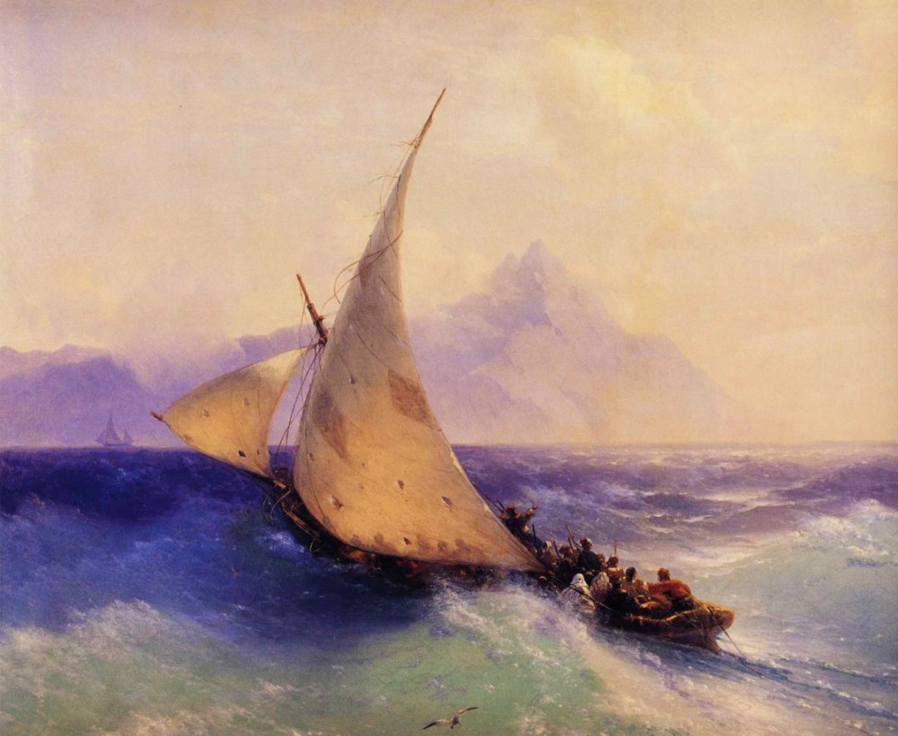 Rescue At Sea by Ivan Konstantinovich Aivazovsky