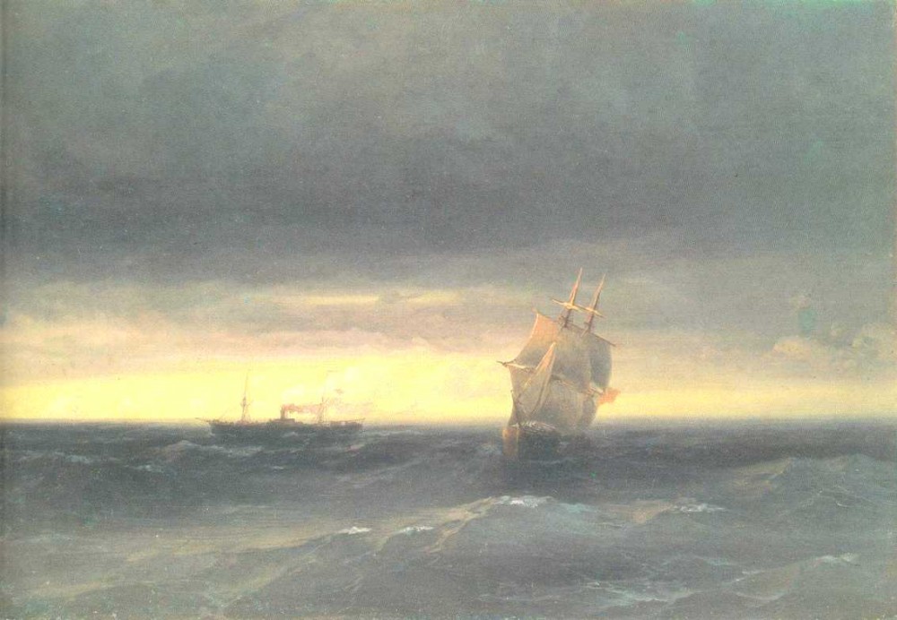 Sea by Ivan Konstantinovich Aivazovsky