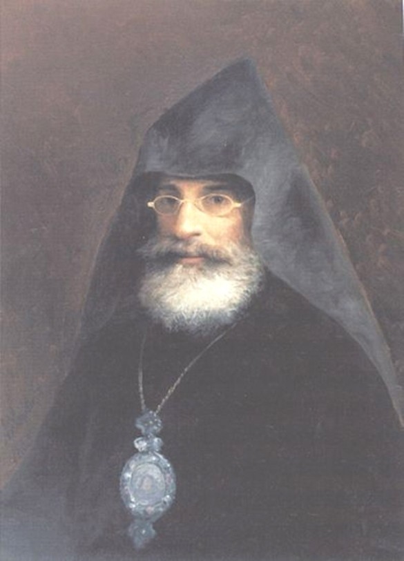 Portrait Of Gabriel Aivazian, The Artist's Brother by Ivan Konstantinovich Aivazovsky
