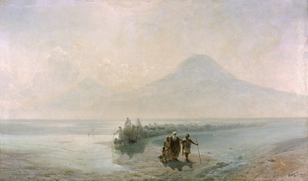Dejection Of Noah From Mountain Ararat by Ivan Konstantinovich Aivazovsky