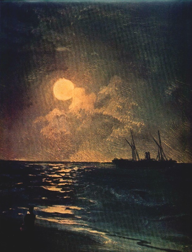 Moonlit Night II by Ivan Konstantinovich Aivazovsky