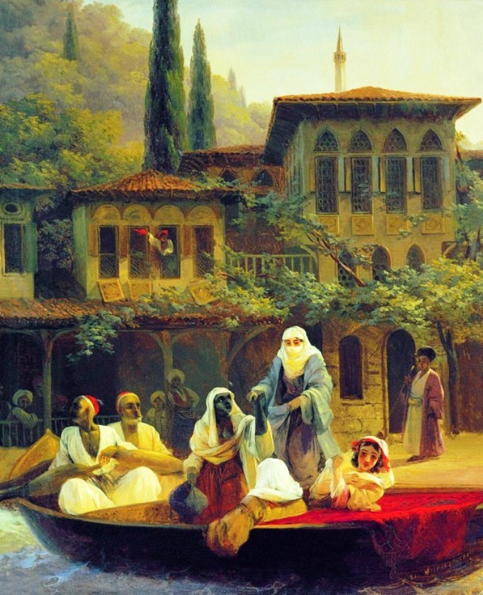 Oriental Scene II by Ivan Konstantinovich Aivazovsky