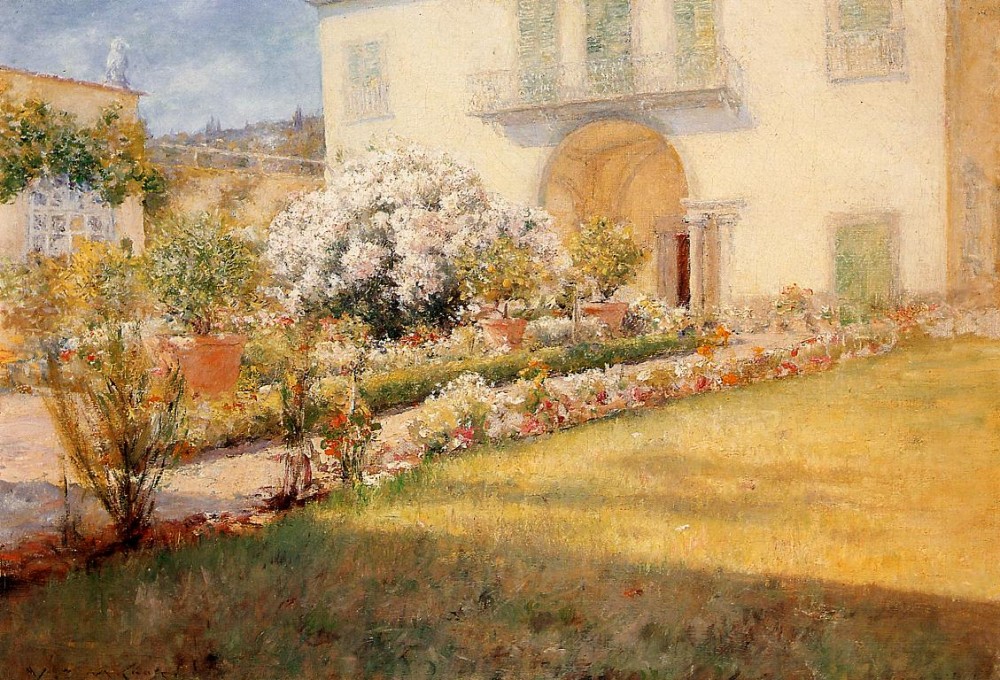 Florentine Villa by William Merritt Chase