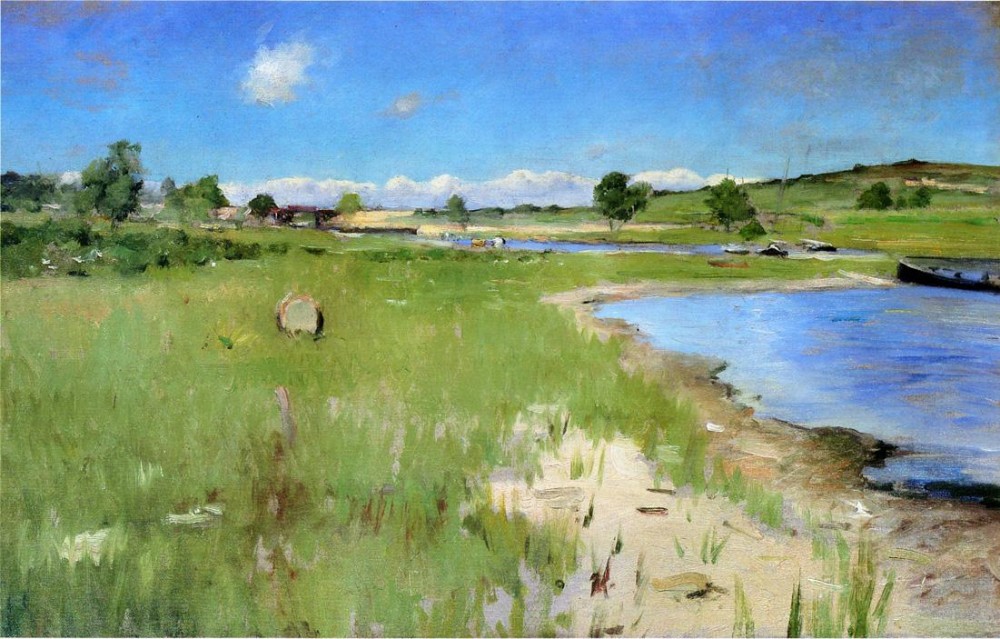 Shinnecock Hills from Canoe Place Long Island by William Merritt Chase