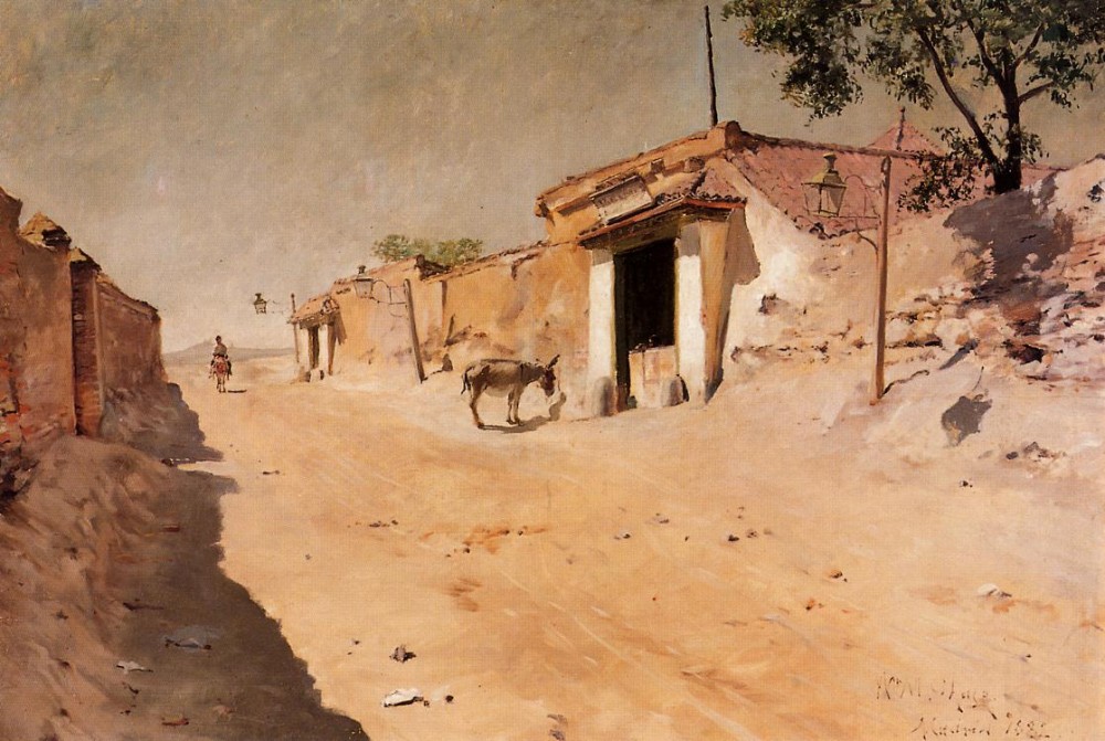 Spanish Village by William Merritt Chase