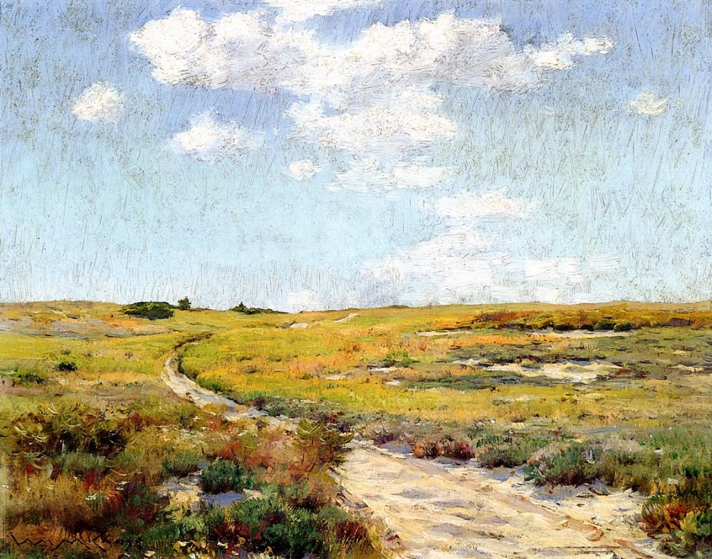 Sunny Afternoon Shinnecock Hills by William Merritt Chase