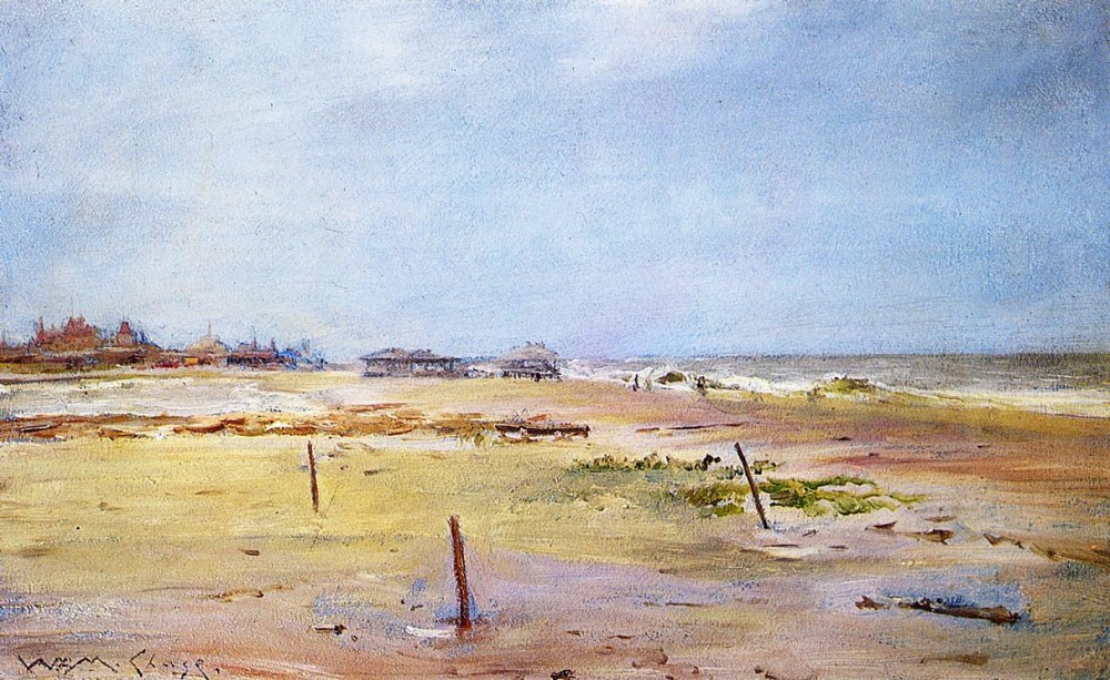 Shore Scene by William Merritt Chase