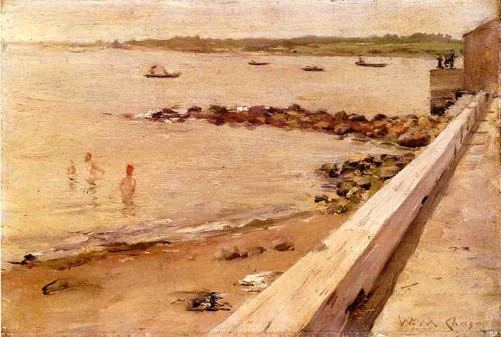 The Bathers by William Merritt Chase